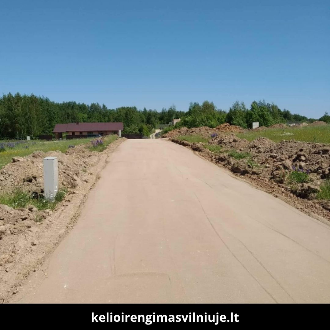 Kelio įrengimas Vilniuje darbai 7