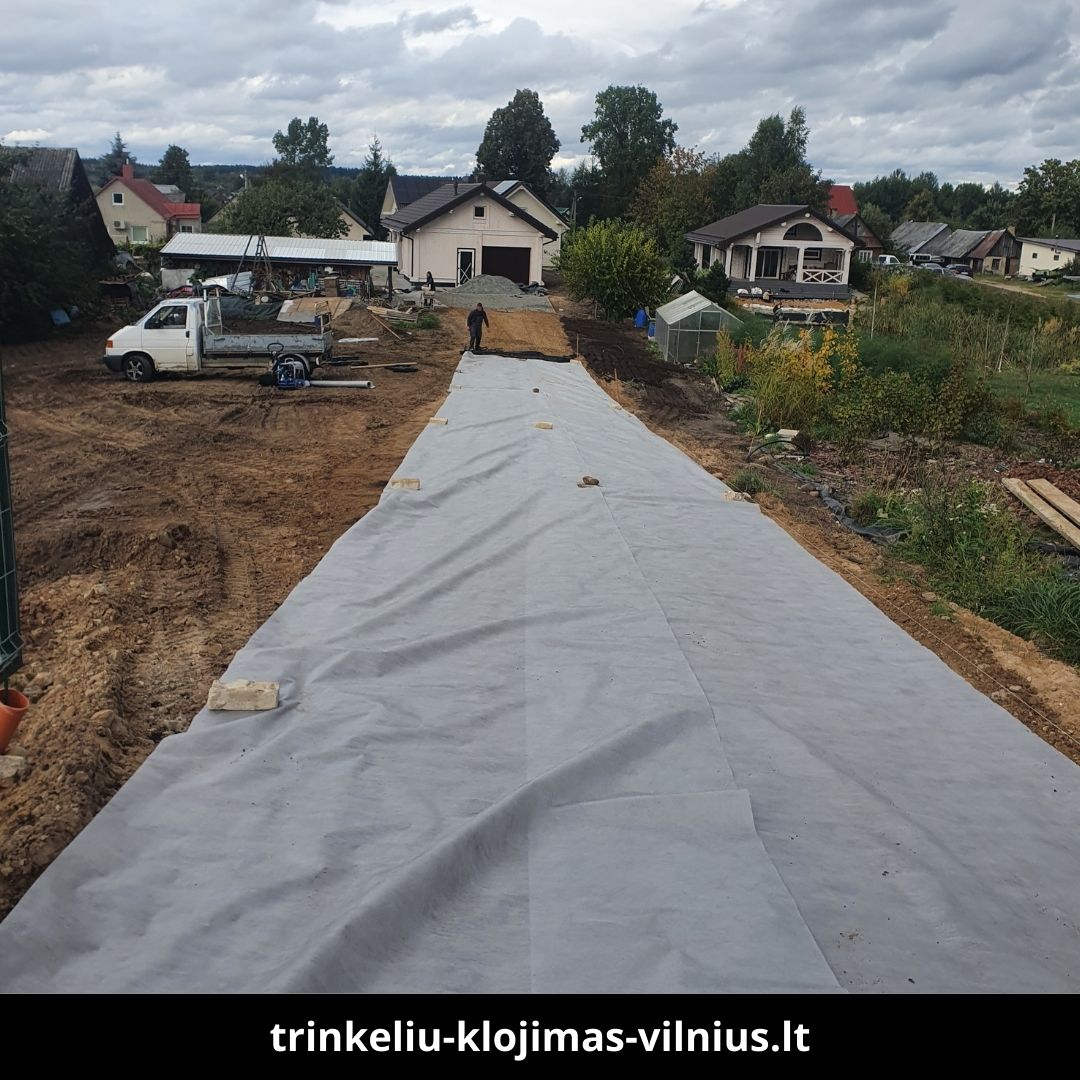 Trinkelių klojimas Vilniuje atlikti darbai 9