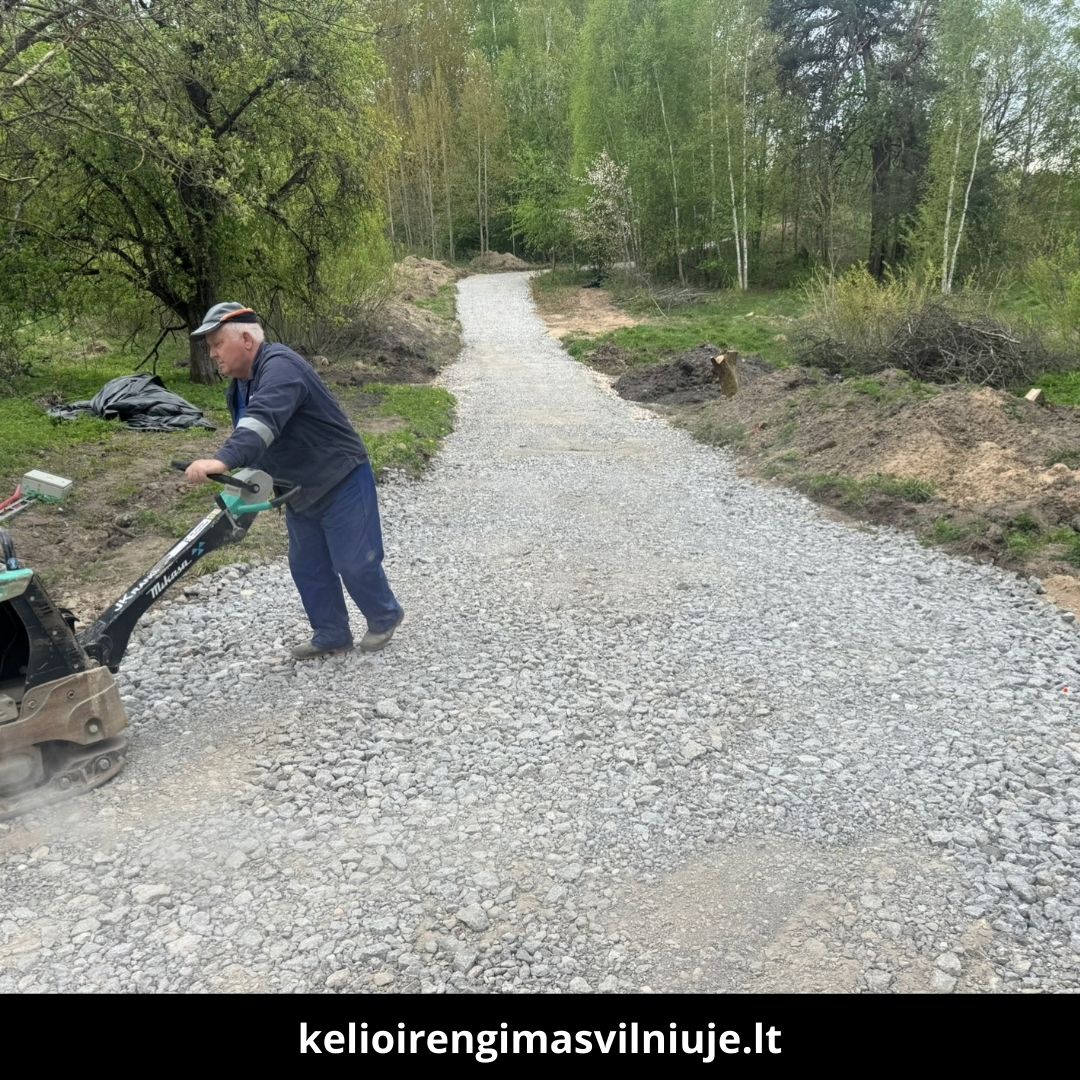 Kelio įrengimas Vilniuje darbai 6