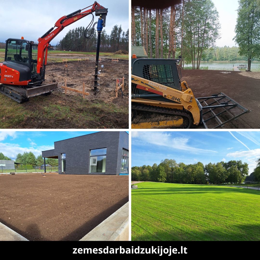 Žemės darbai Dzūkijoje