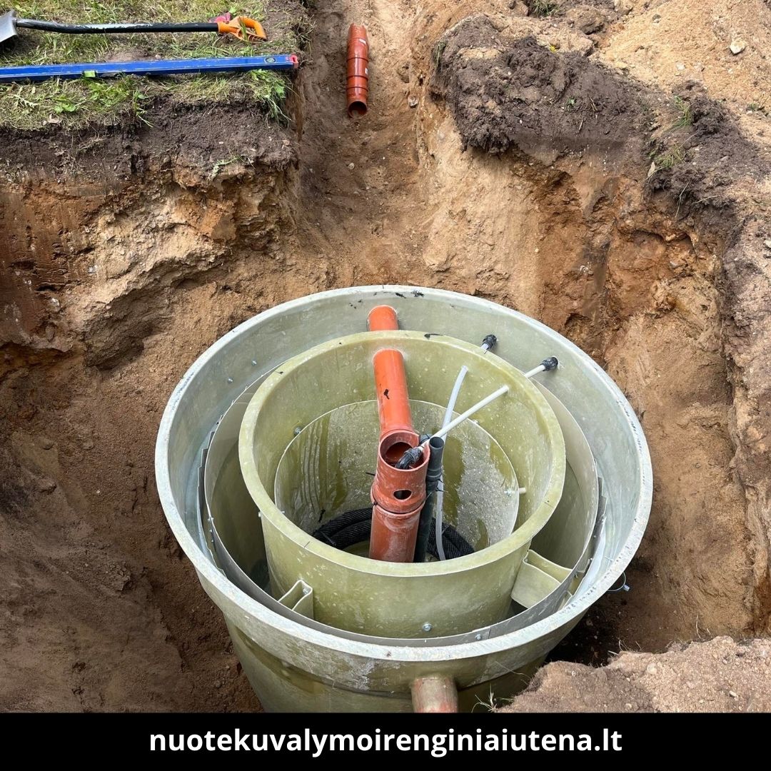 Nuotekų valymo įrenginiai Utena darbai 6
