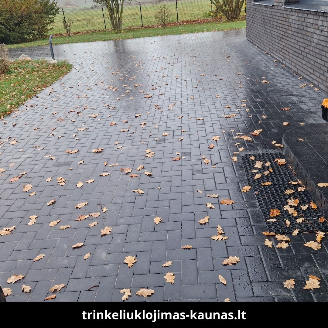 Trinkelių klojimas Kaunas atlikti darbai 3