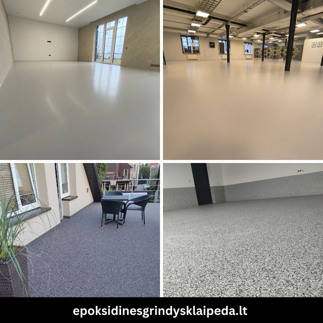 Epoksidinės grindys Klaipėdoje