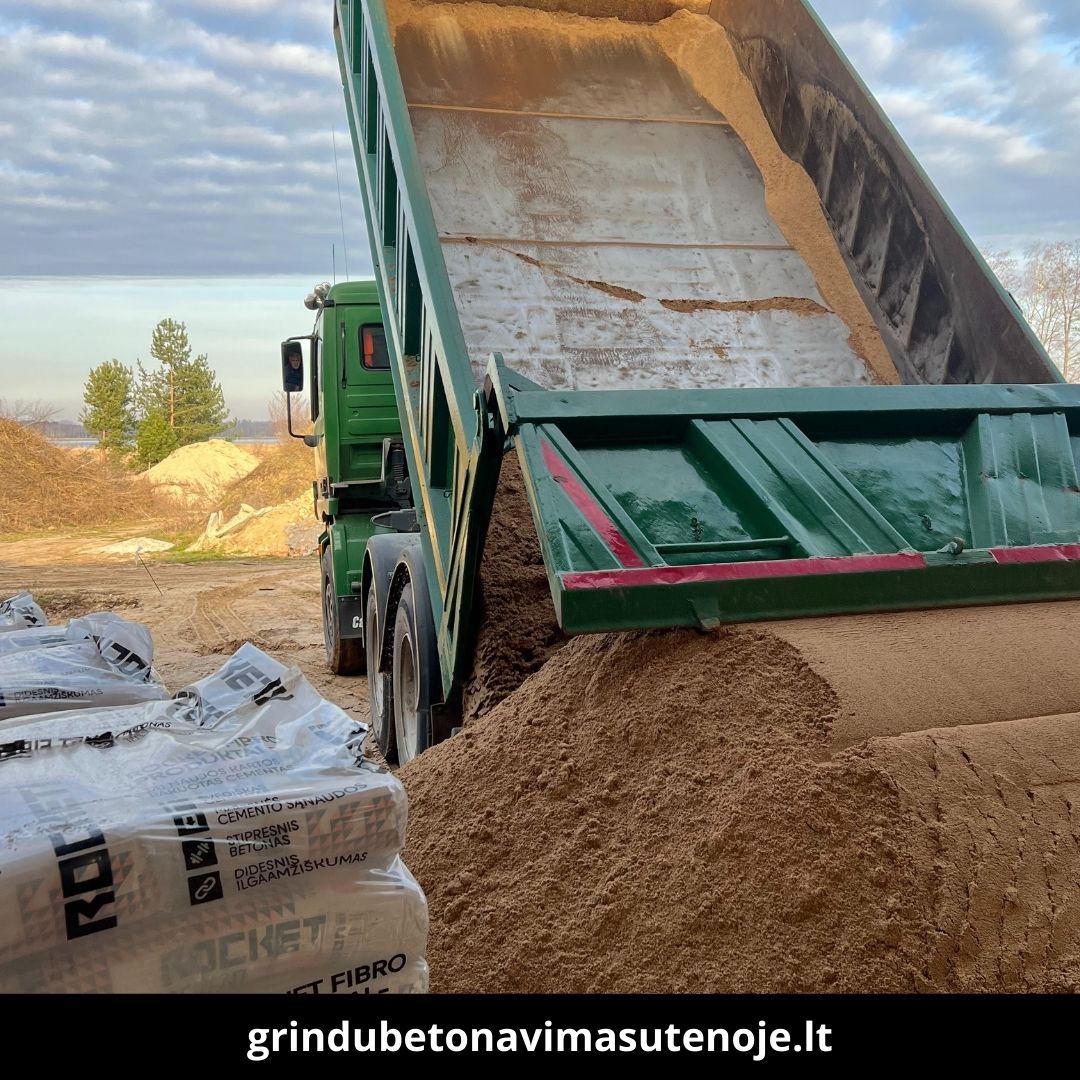 Grindų betonavimas Utenoje atlikti darbai 3