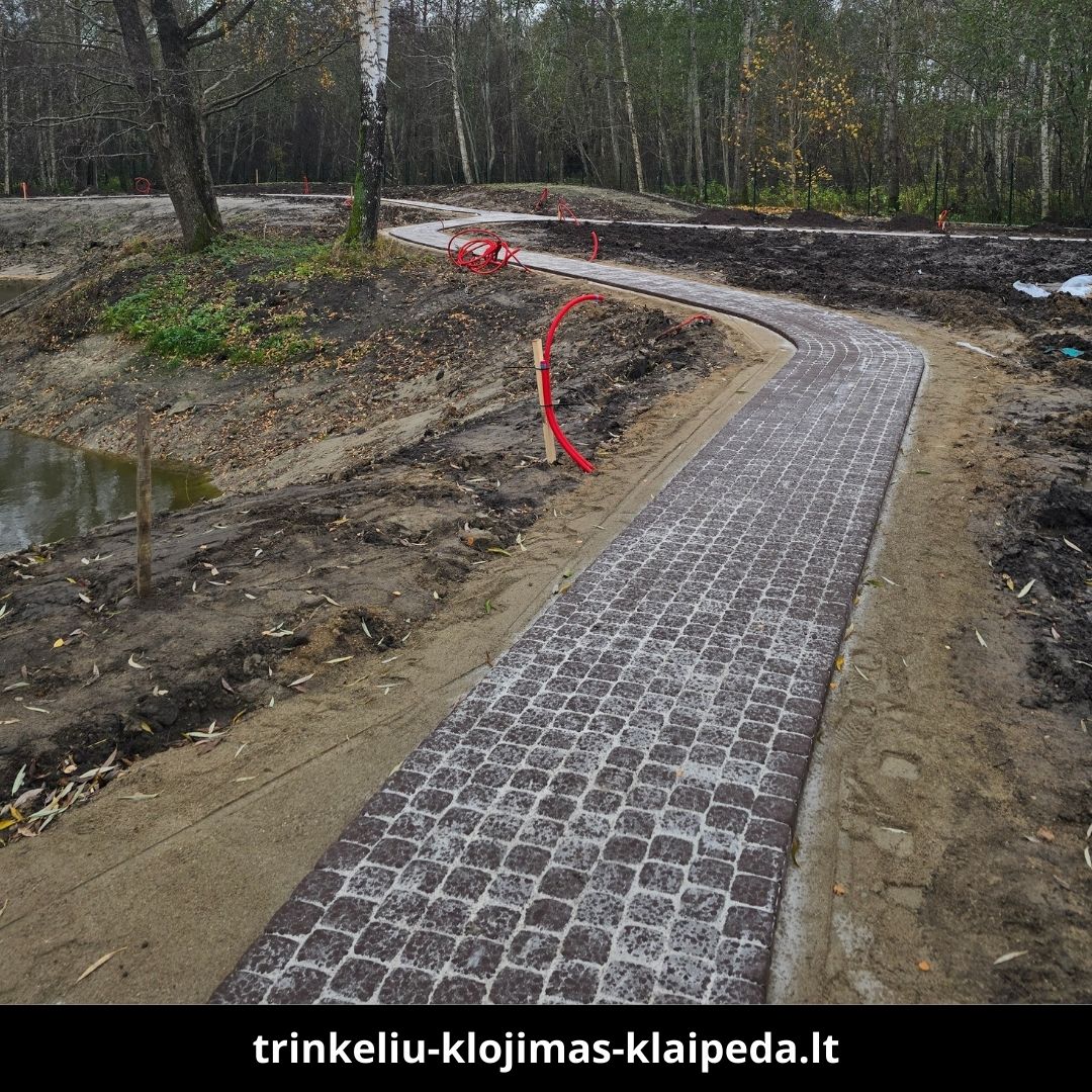 Trinkelių klojimas Kalipėdoje atlikti darbai 7