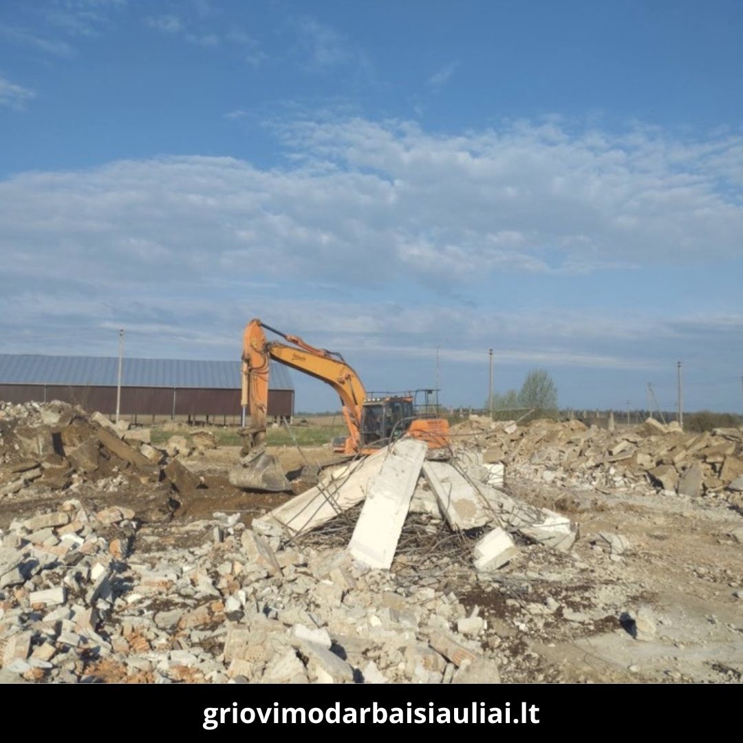 Griovimo darbai Šiauliai atlikti darbai 8
