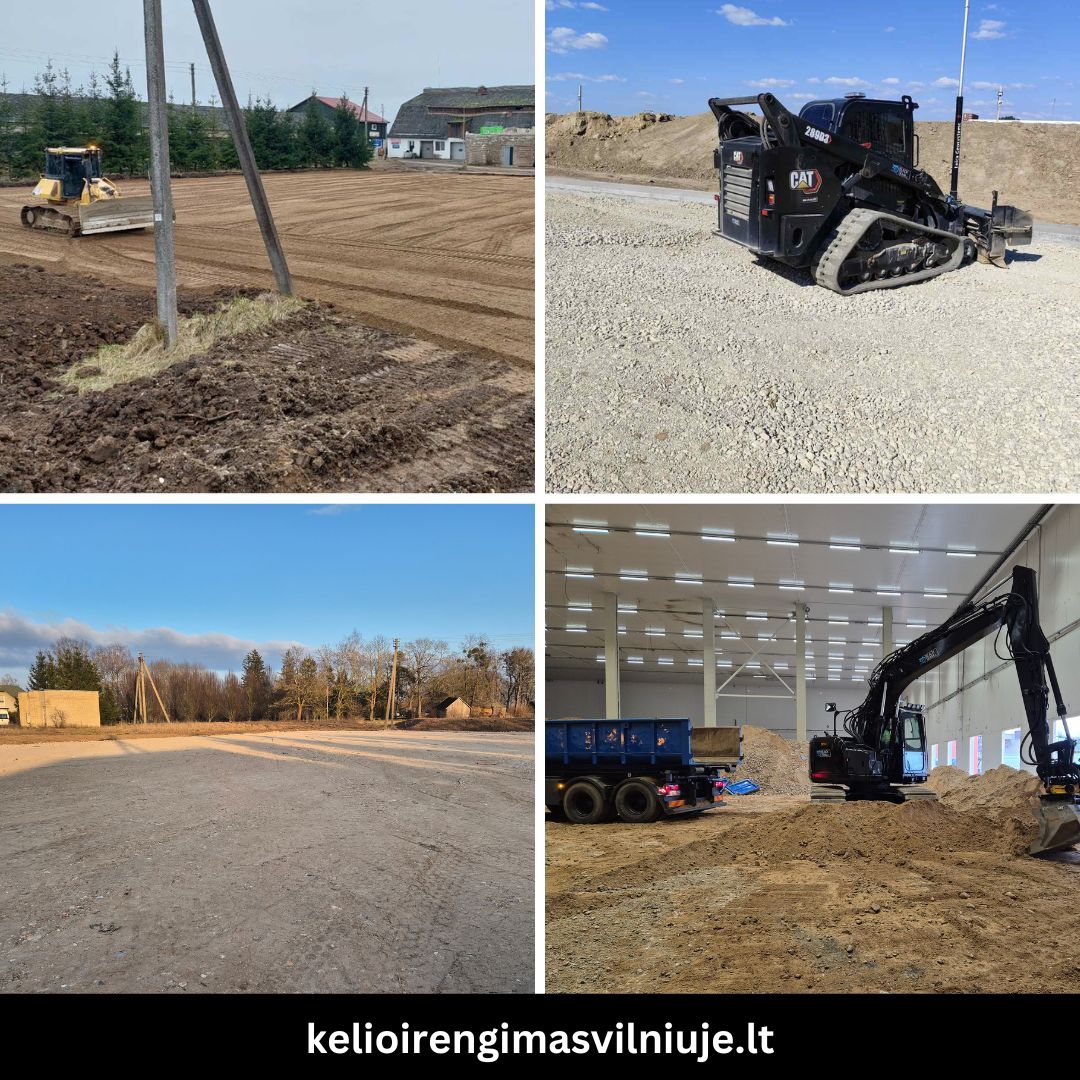 Kelio įrengimas Vilniuje