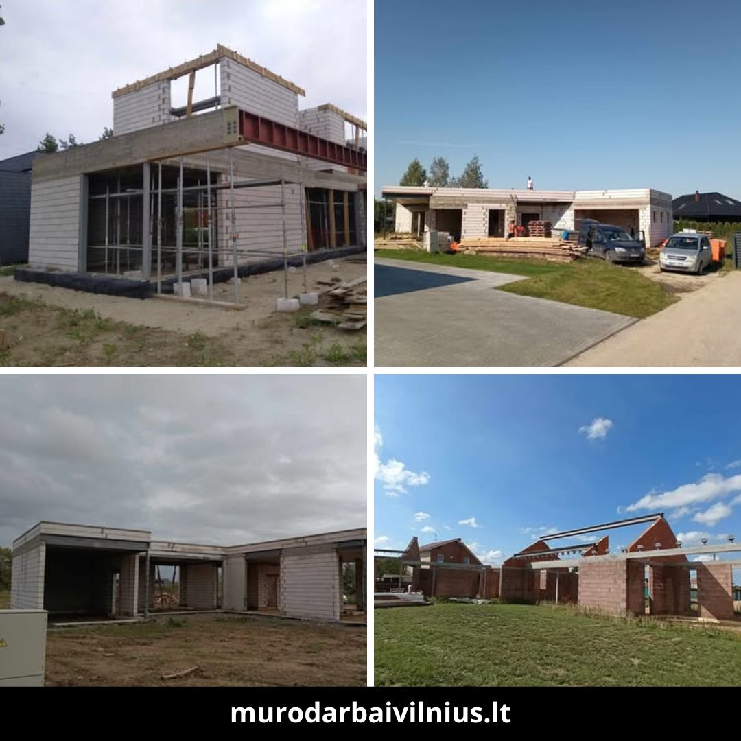 Mūro darbai Vilniuje