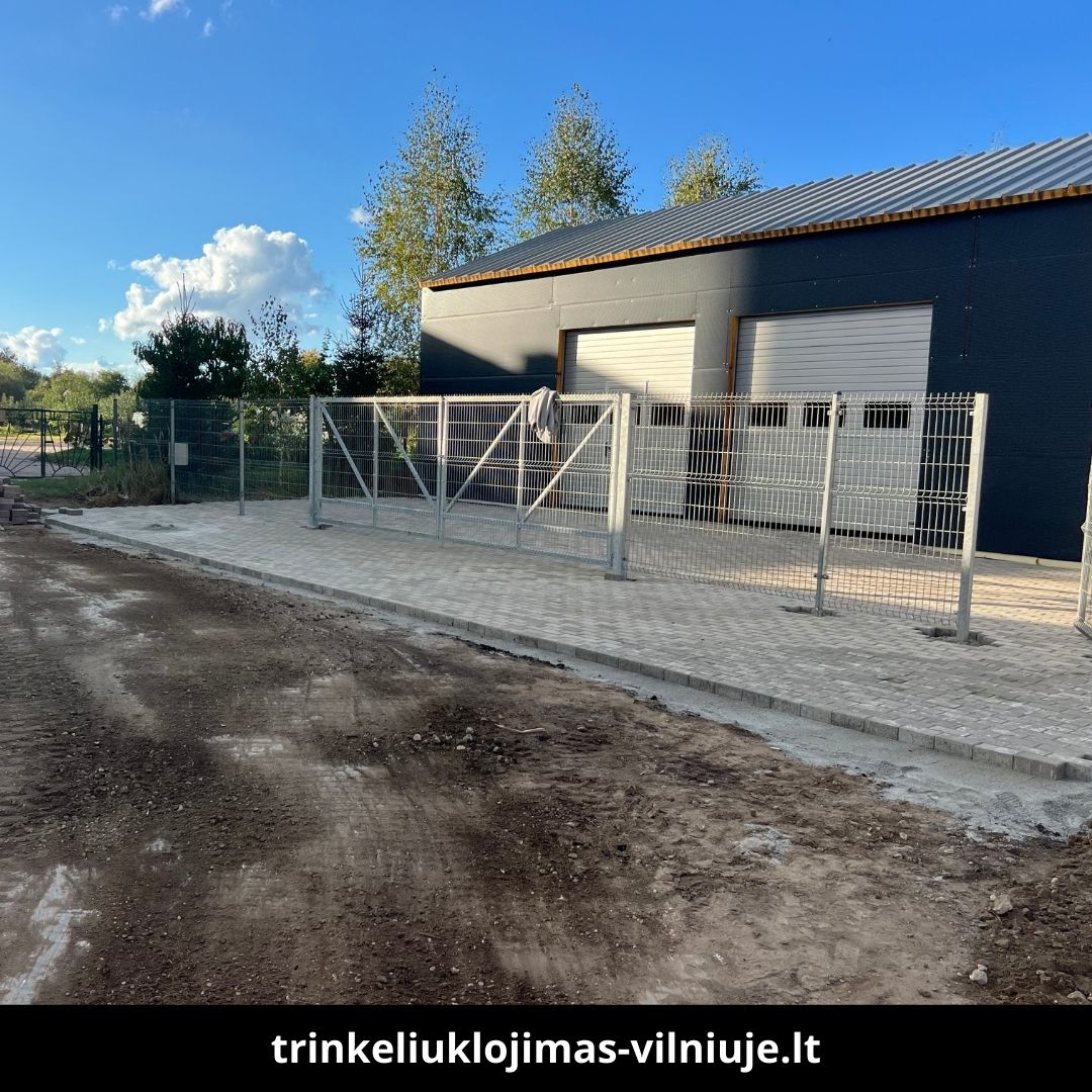 Trinkelių klojimas Vilniuje atlikti darbai 3