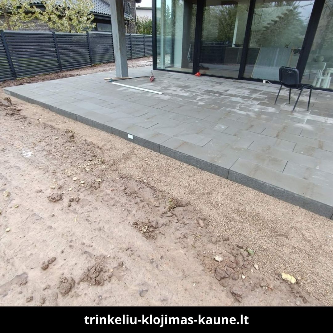 Trinkelių klojimas Kaune atlikti darbai 4