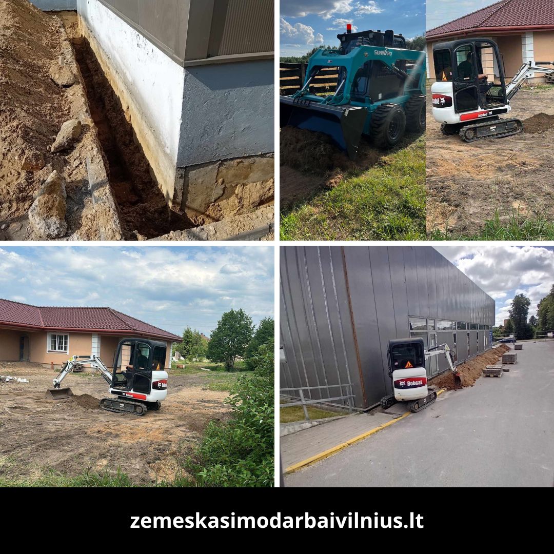 Zemes kasimo darbai Vilnius