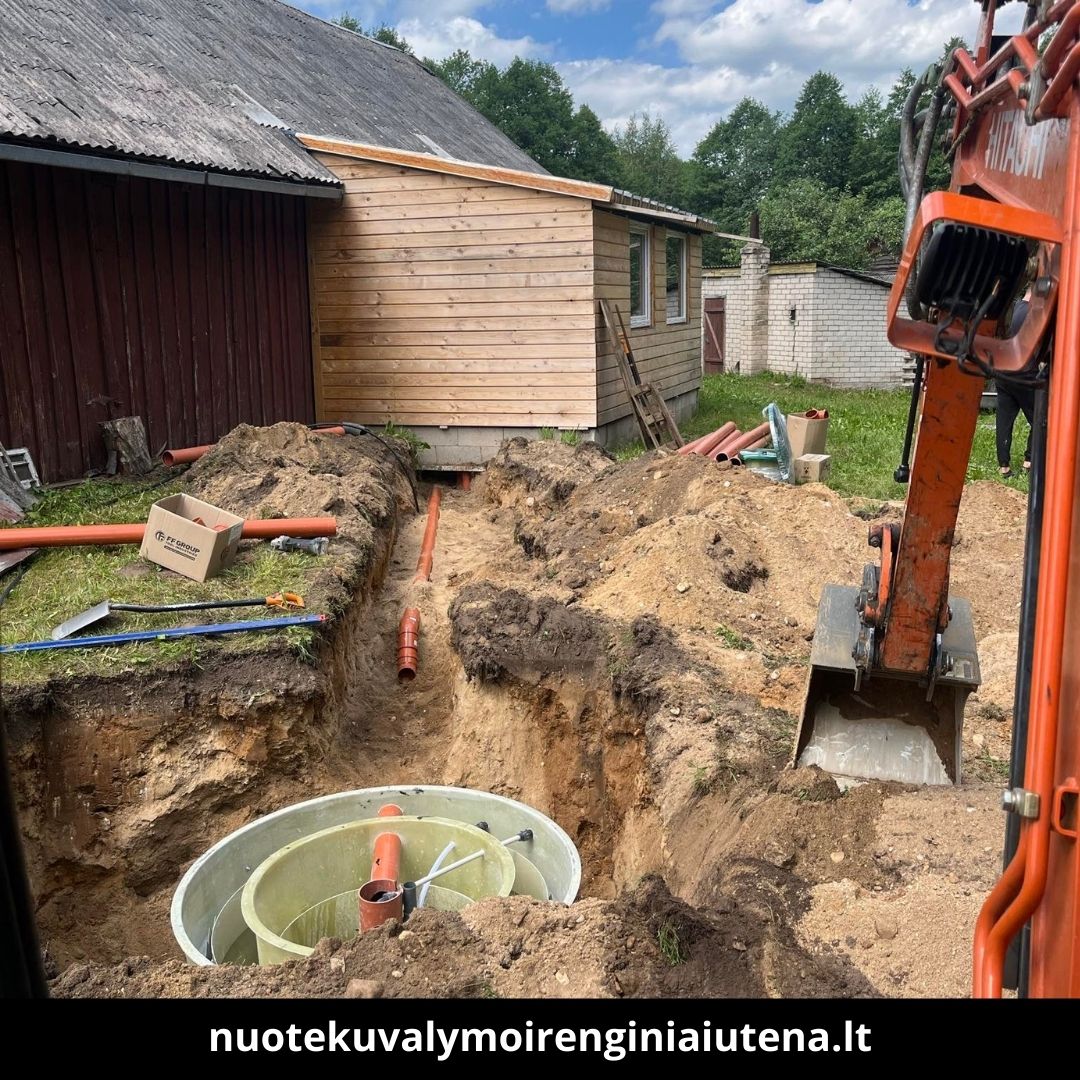 Nuotekų valymo įrenginiai Utena darbai 5