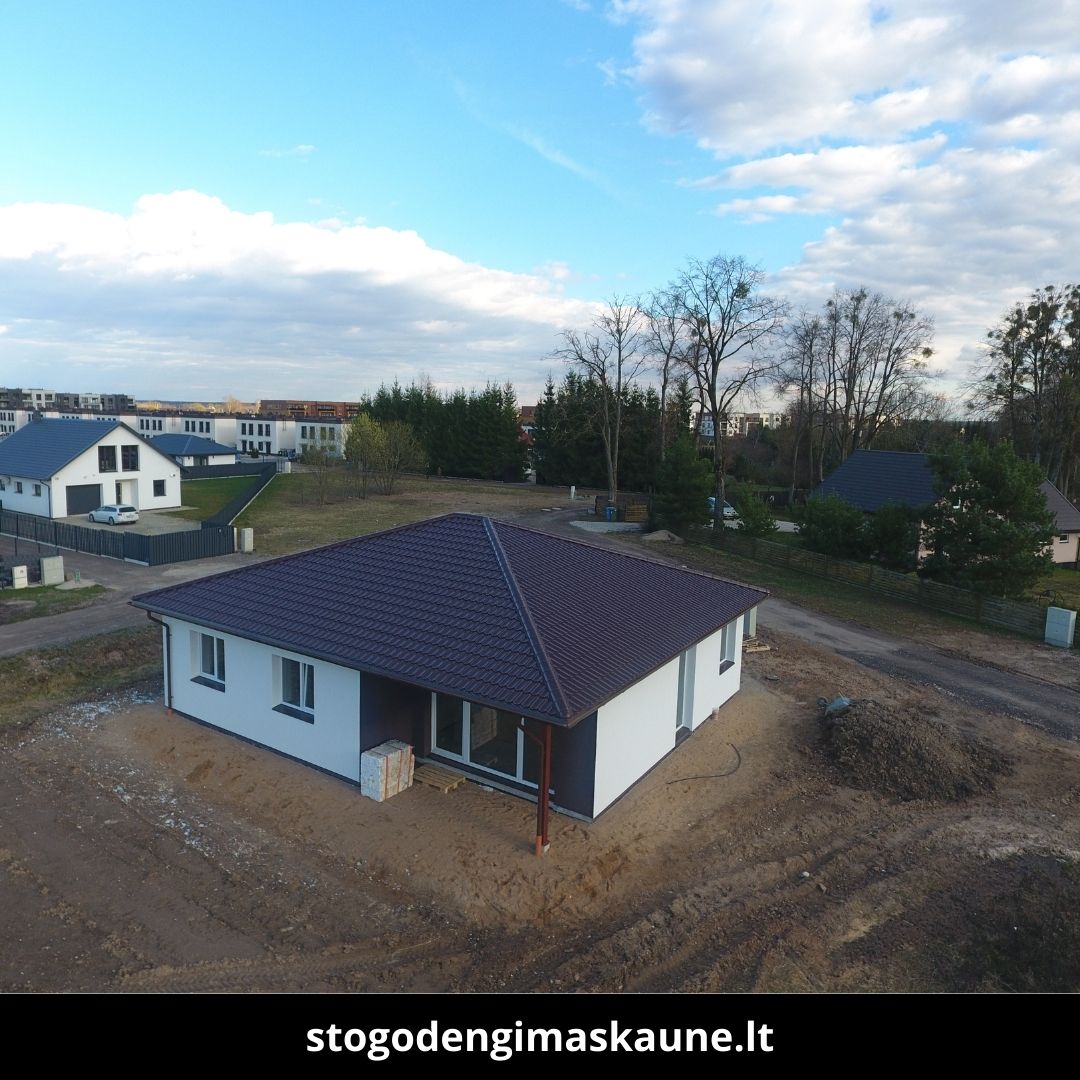 Stogo dengimas Kaune atlikti darbai 8