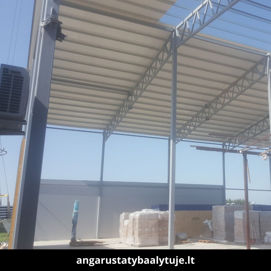 Angarų statyba Alytuje atlikti darbai 7