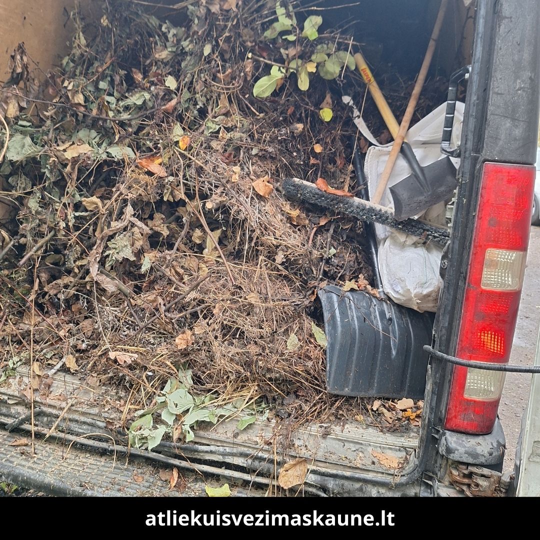 Atliekų išvežimas Kaune atlikti darbai 4