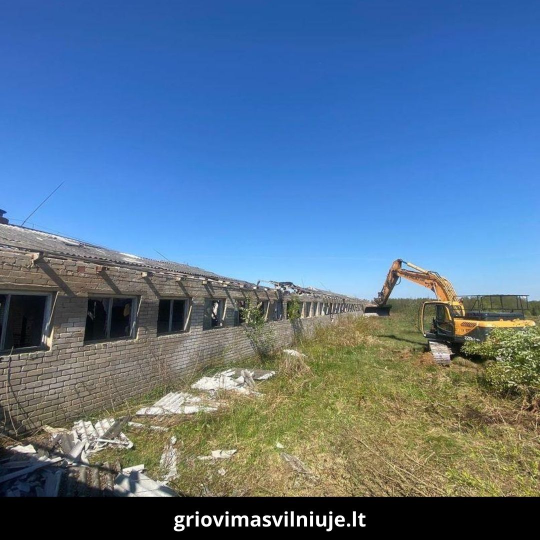 Griovimas Vilniuje atlikti darbai 9