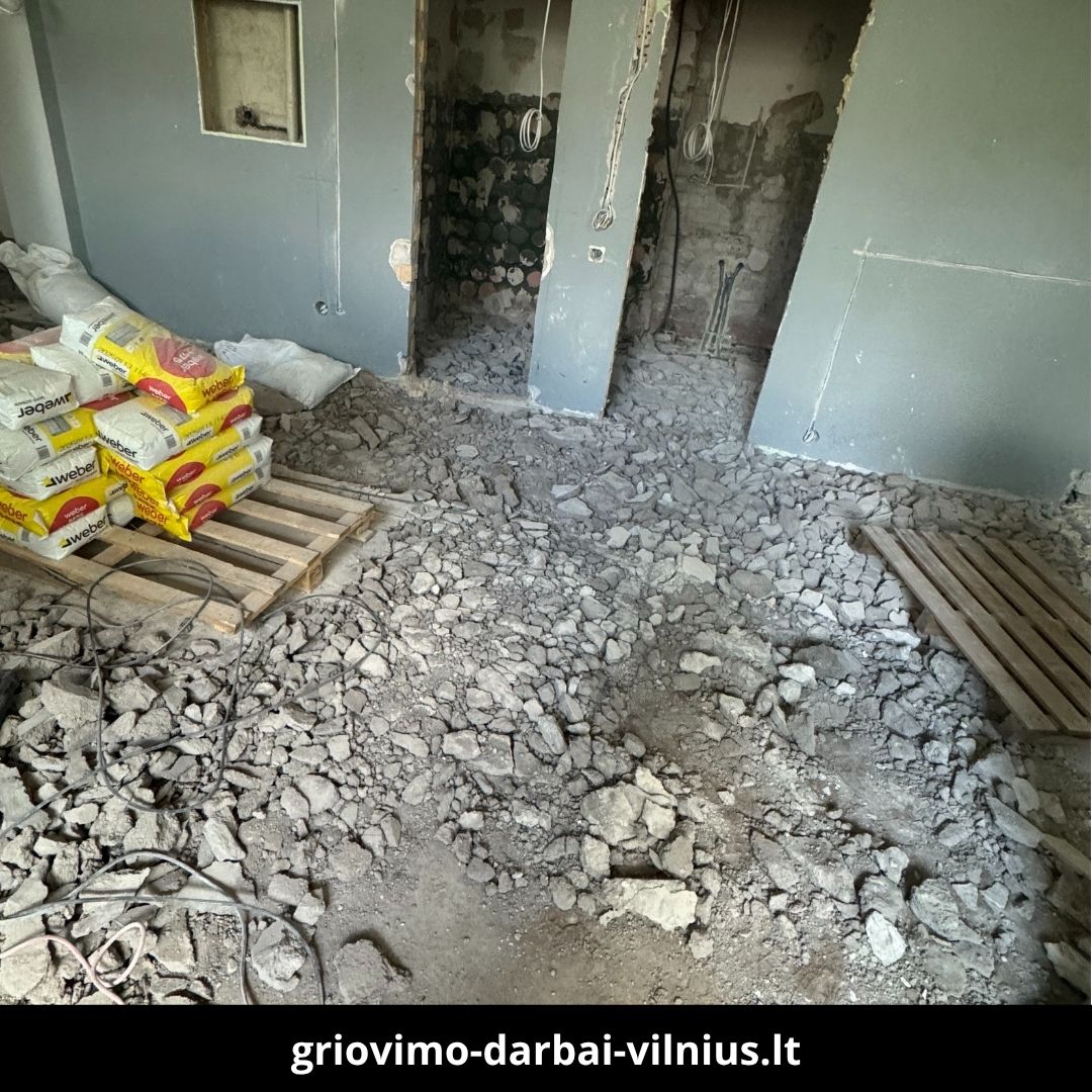 Griovimo darbai Vilniuje 3