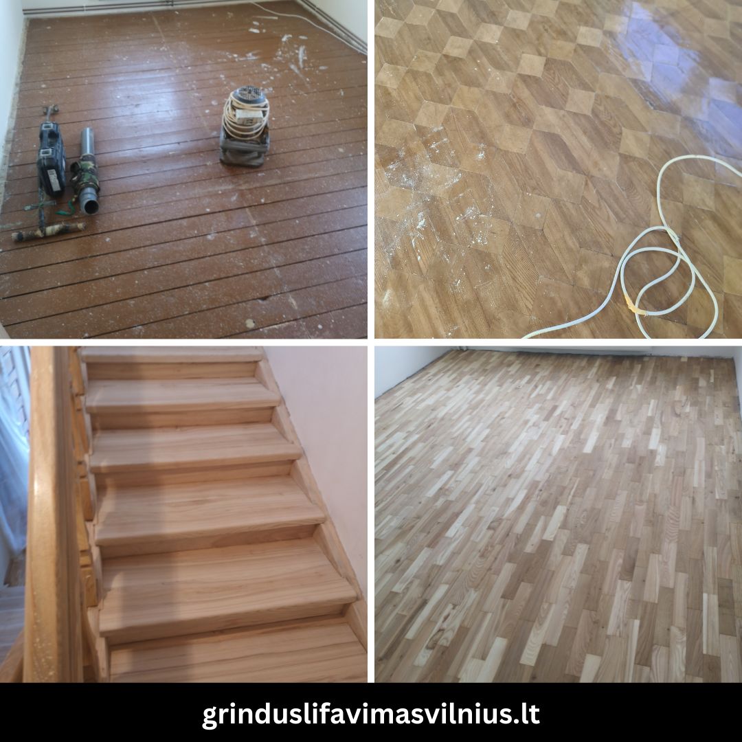 Grindų šlifavimas Vilniuje