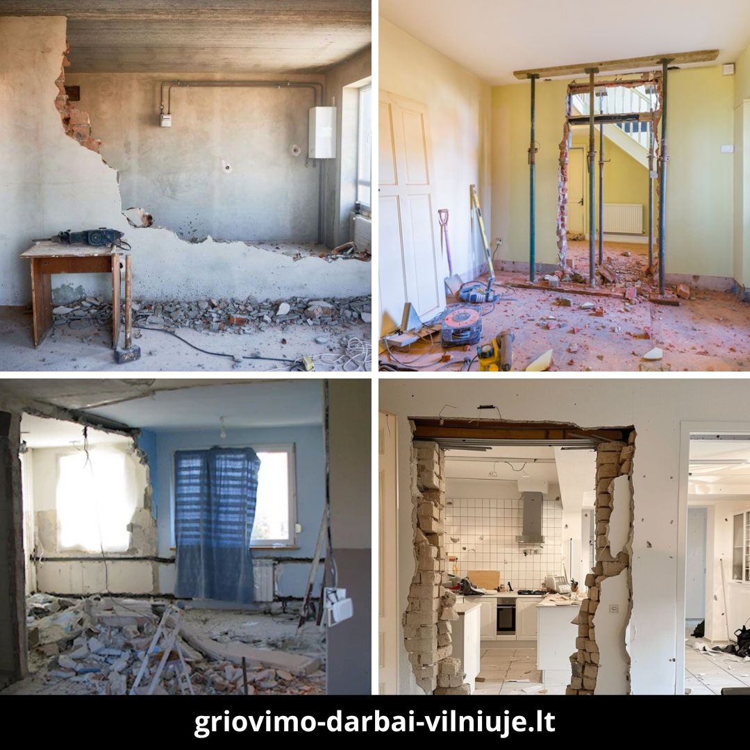 Griovimo darbai Vilniuje