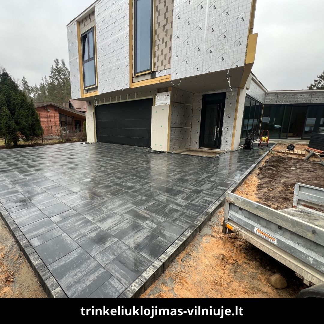 Trinkelių klojimas Vilniuje atlikti darbai 6