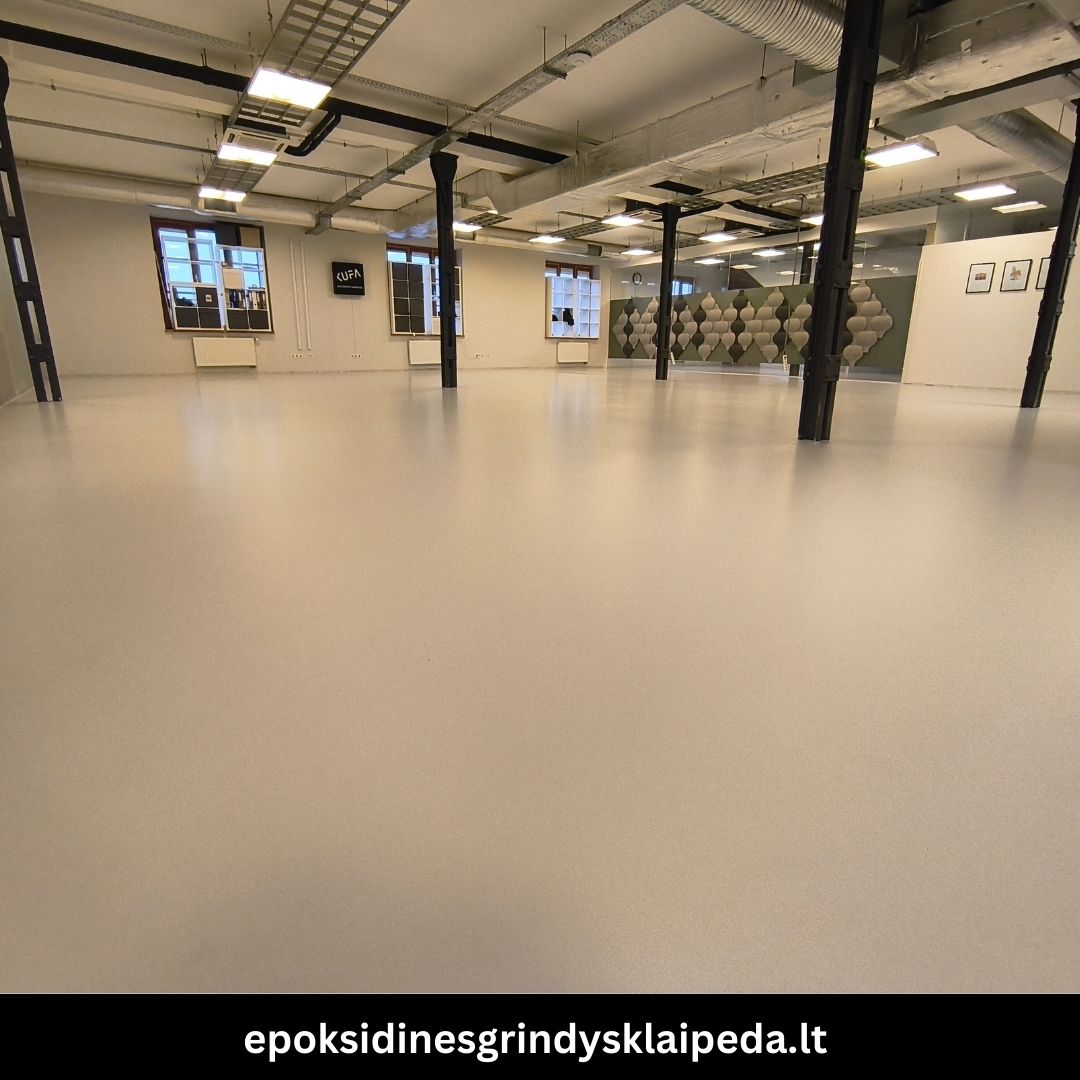 Epoksidinės grindys Klaipėdoje darbai 7