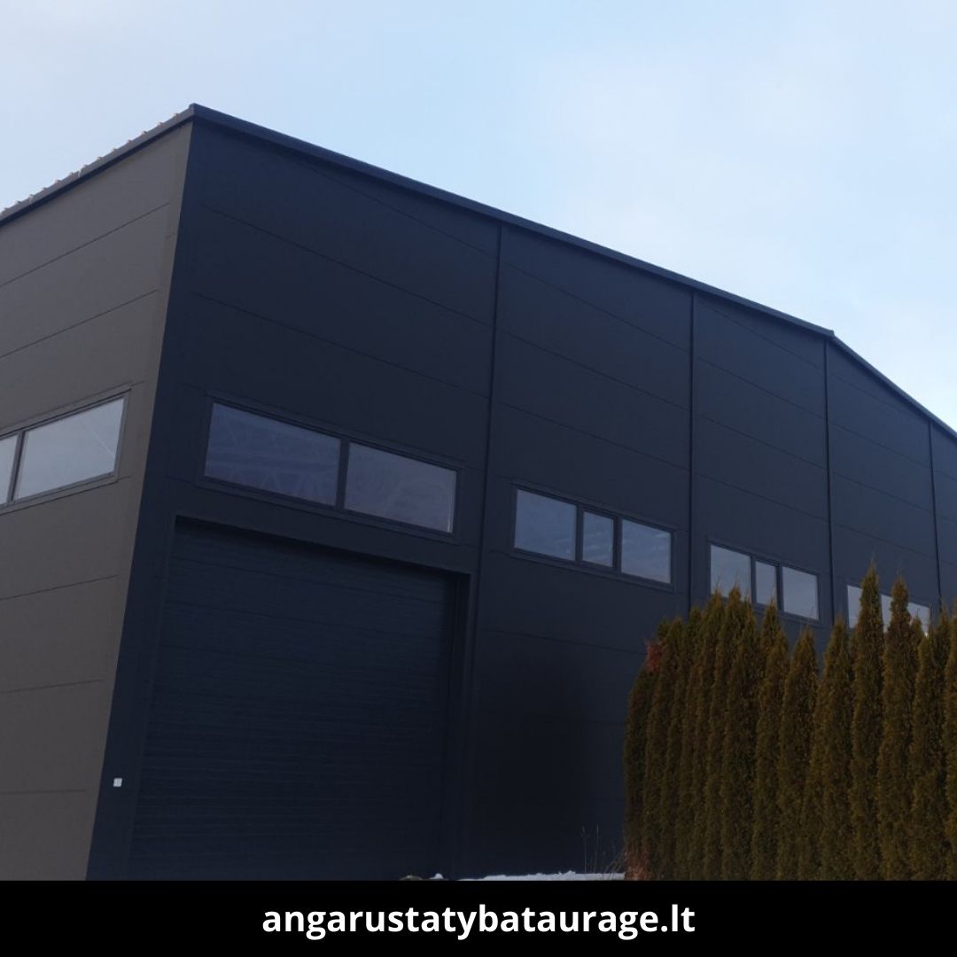 Angarų statyba Tauragėje atlikti darbai 9