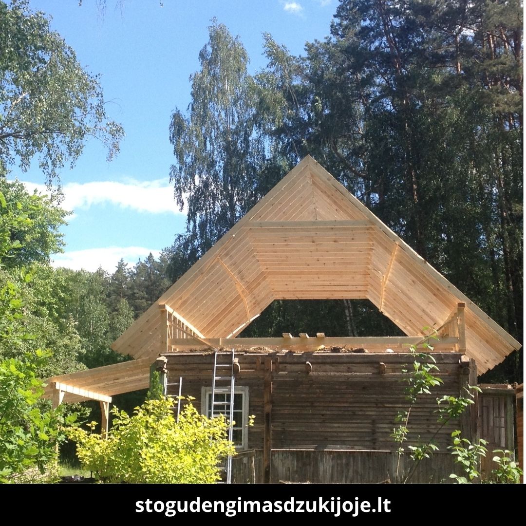 Stogų dengimas Dzūkijoje atlikti darbai 5