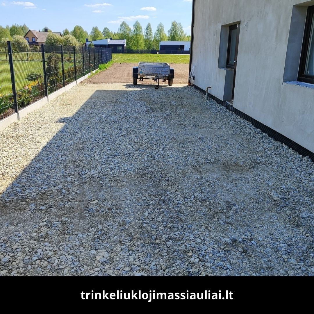 Trinkelių klojimas Šiauliai atlikti darbai 1