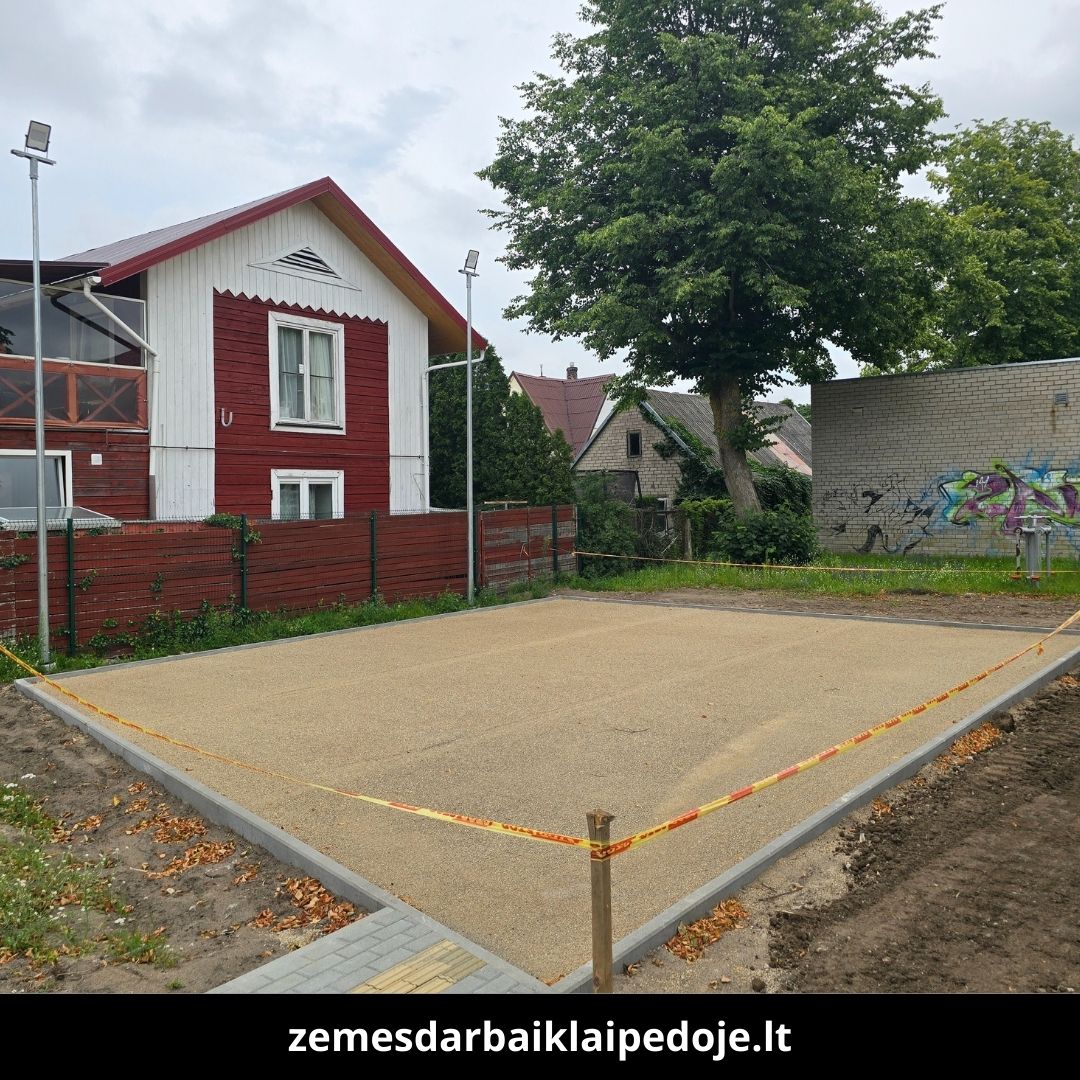 Žemės darbai Klaipėdoje atlikti darbai 3