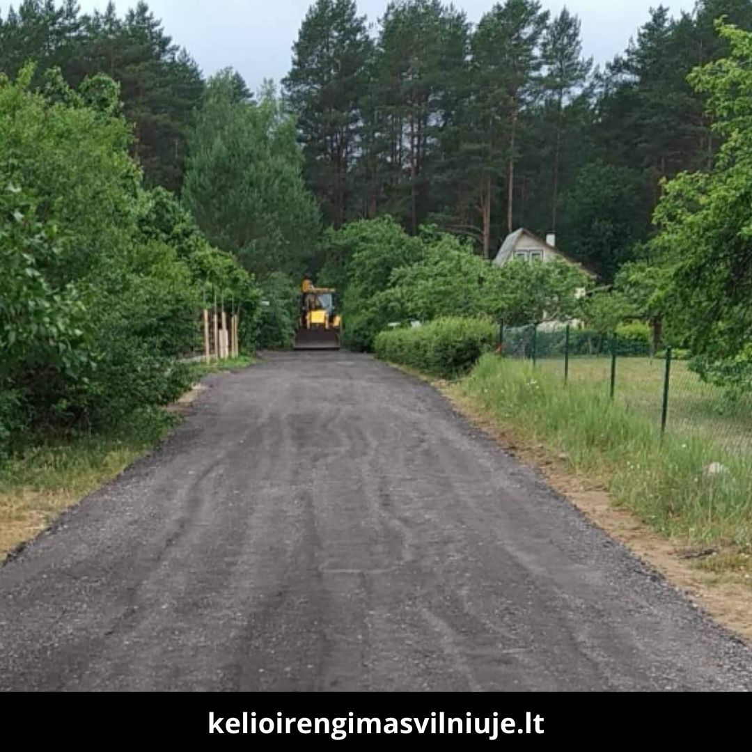Kelio įrengimas Vilniuje darbai 8