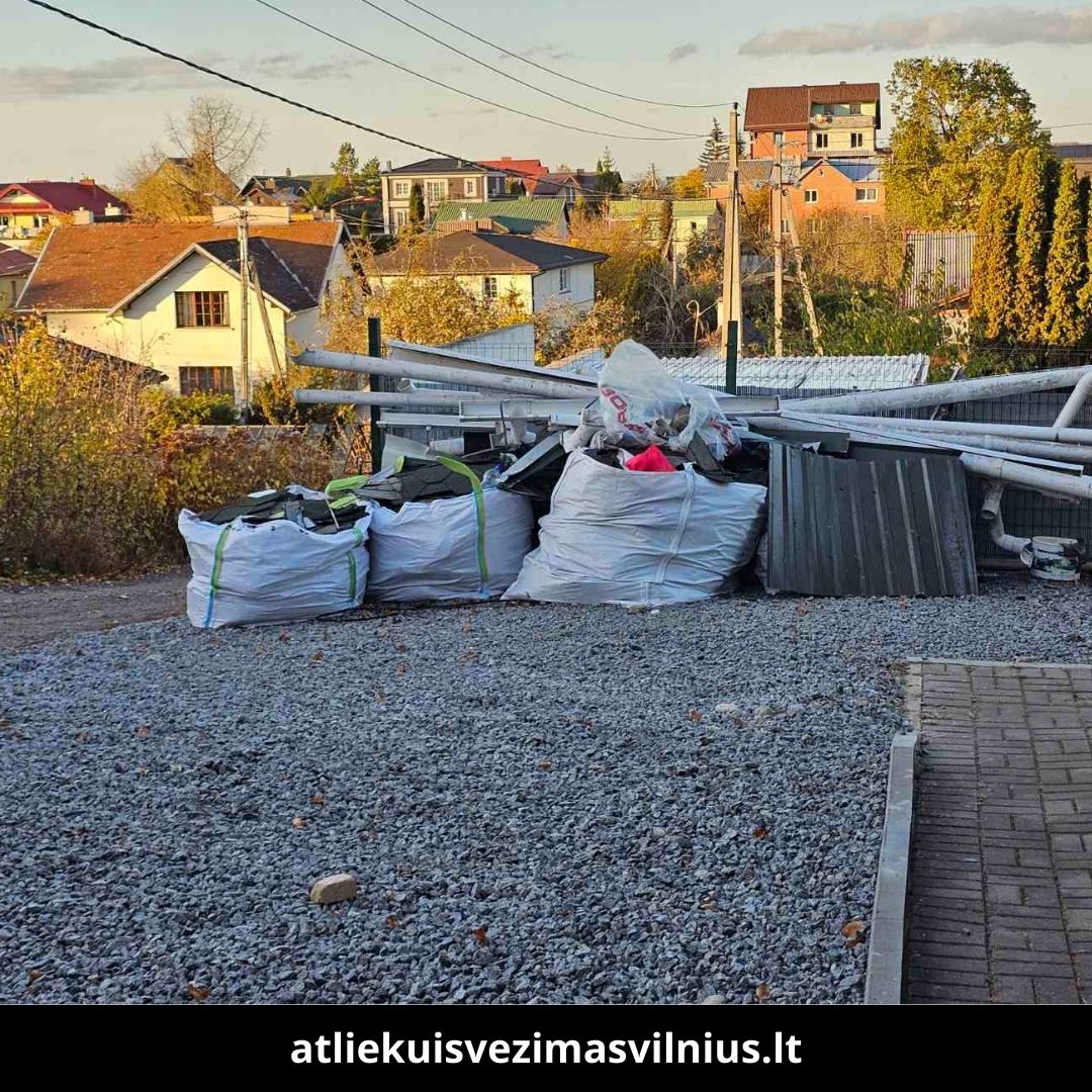Atlieku isvezimas Vilnius darbai 1