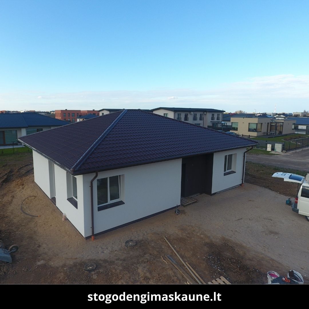 Stogo dengimas Kaune atlikti darbai 5