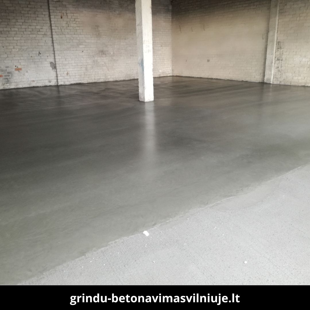 Grindų betonavimas Vilniuje 8