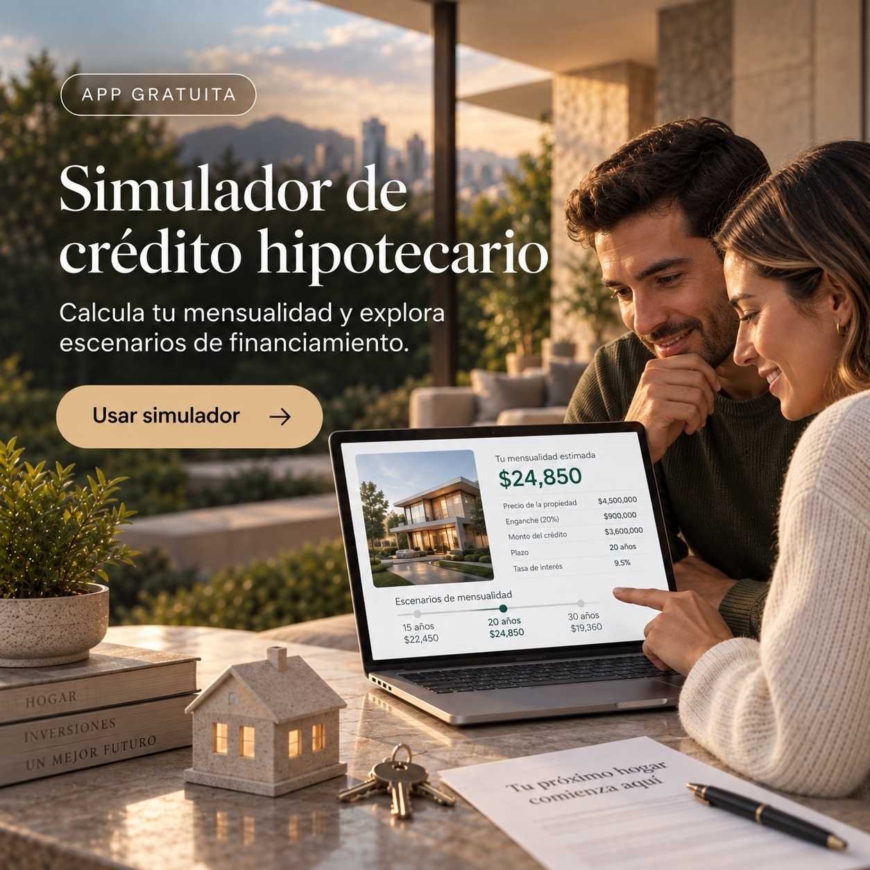 Simulador de Crédito Hipotecario