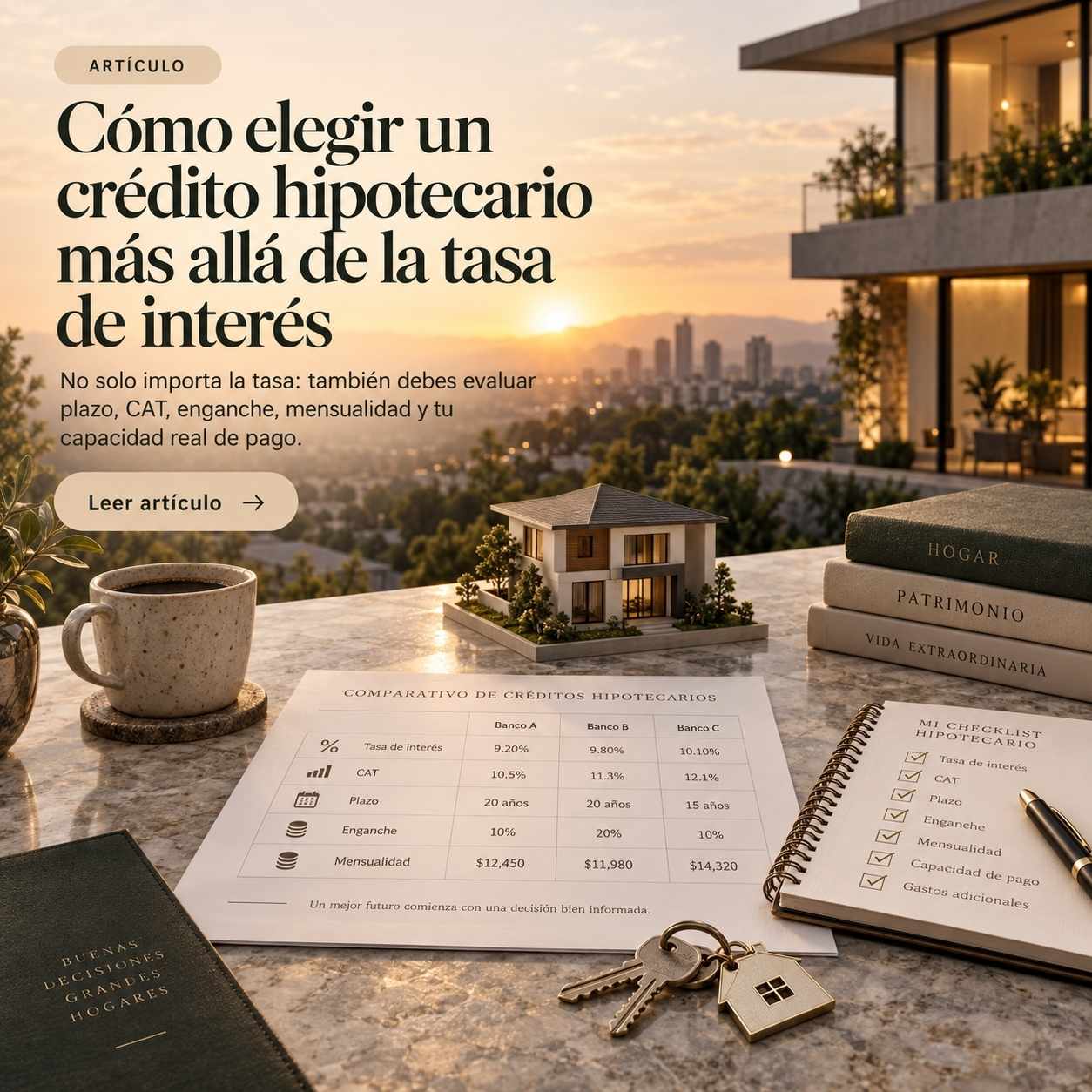 Como elegir un credito hipotecario