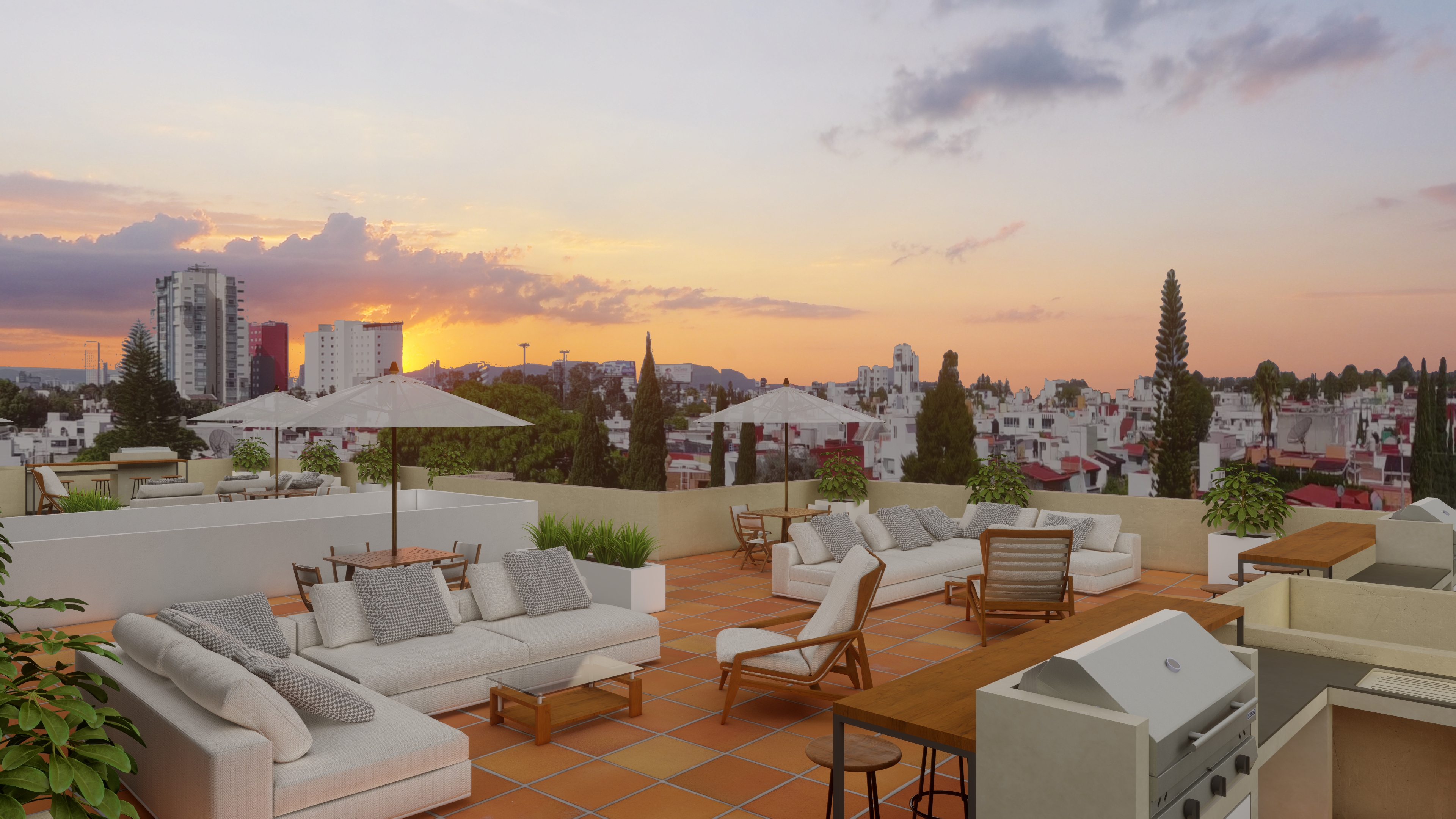 CAPELLA Roof Garden Departamentos en Puebla