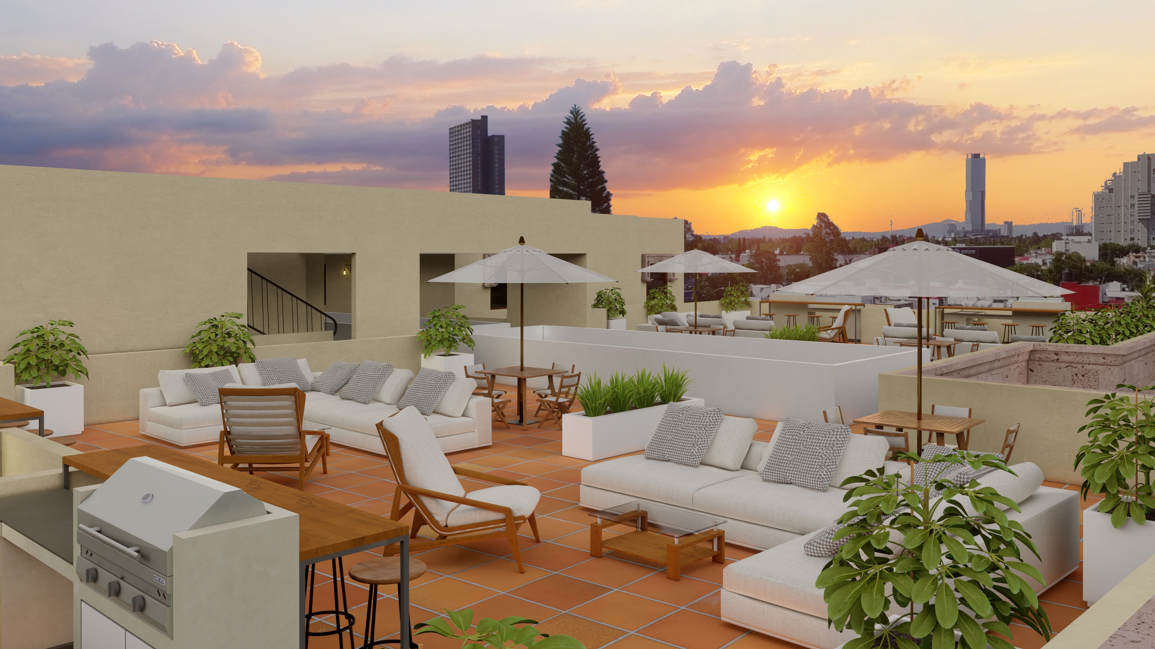 CAPELLA Roof Garden Departamentos en Puebla