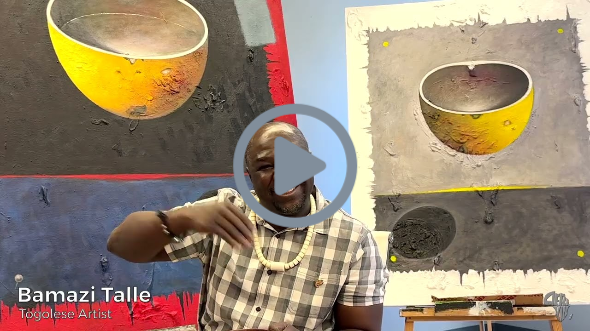 In conversation with the Togolese visual artist Bamazi Talle for AfriKin