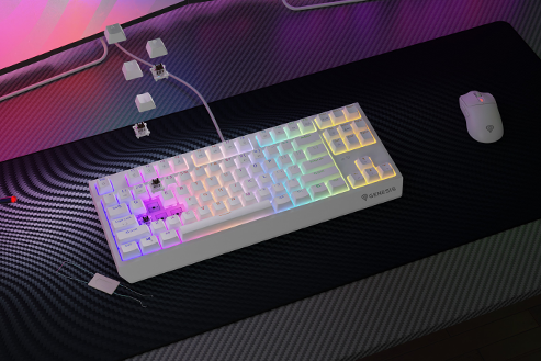 Klawiatura GENESIS Biała