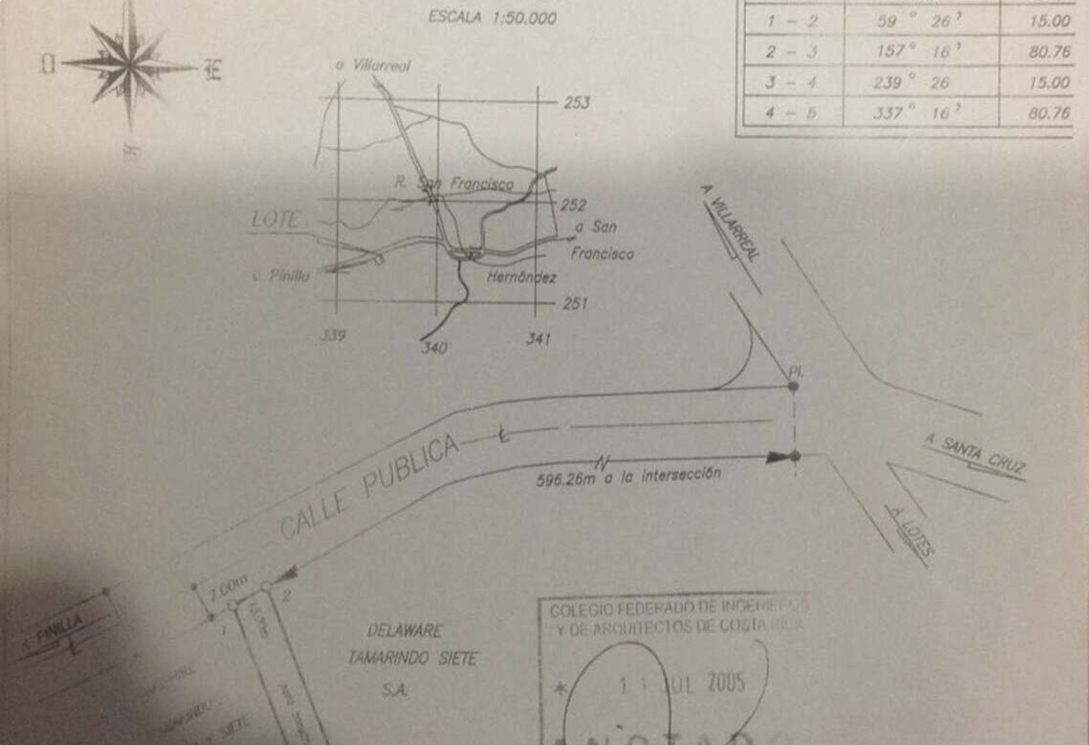 1200 m2 Lot Main Road Hernandez-Pinilla