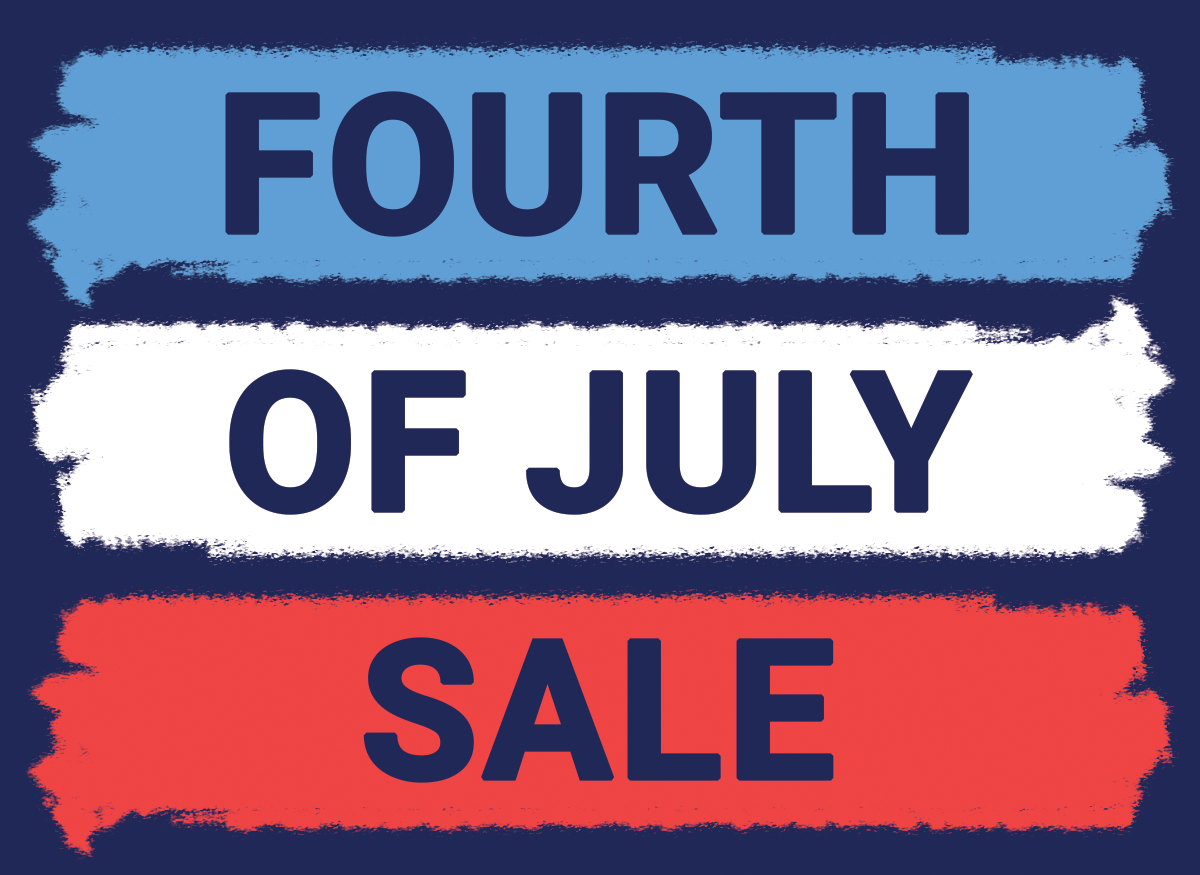Fourth of July Sale