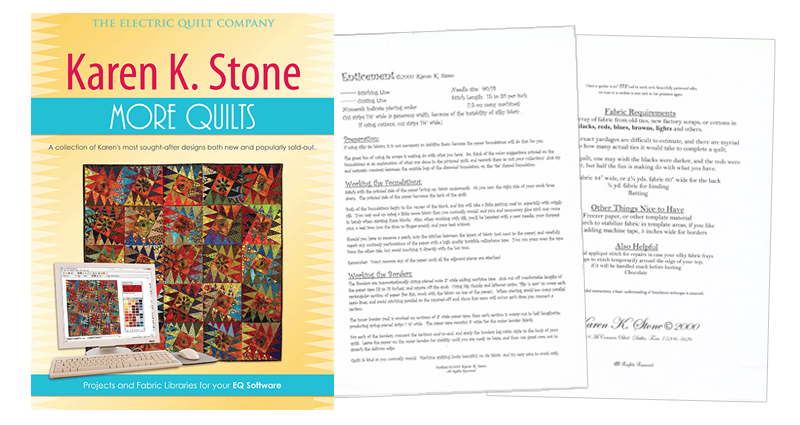 Karen K Stone Quilts Printouts