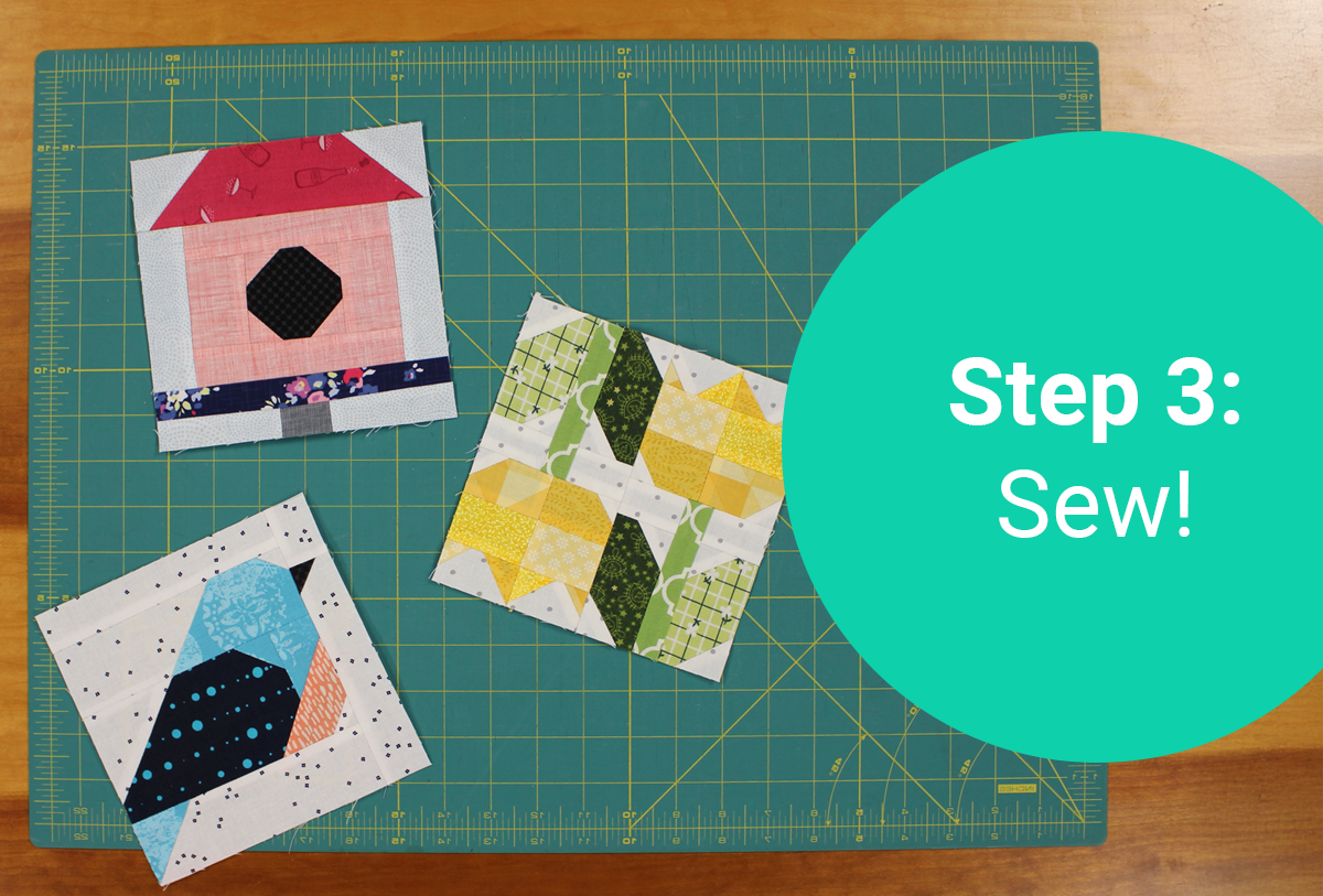 Four Seasons Blocks - Step 3