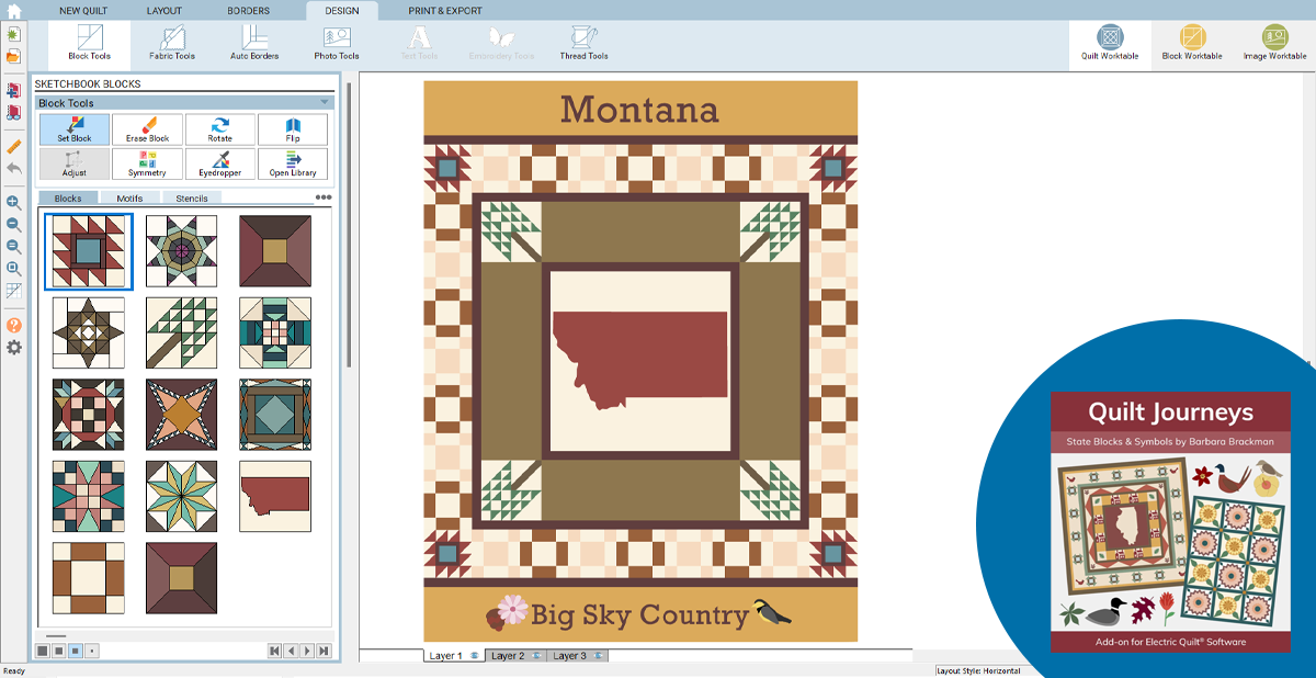 Want to design more quilts? Use EQ8!