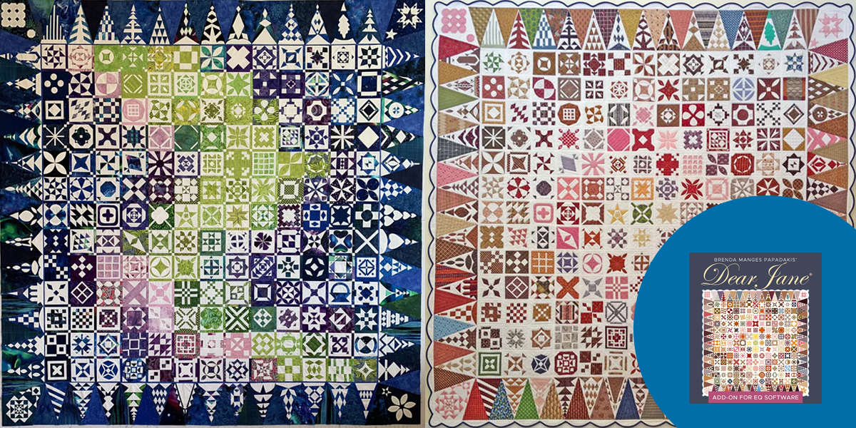 Want to start a Dear Jane quilt? Get the add-on!
