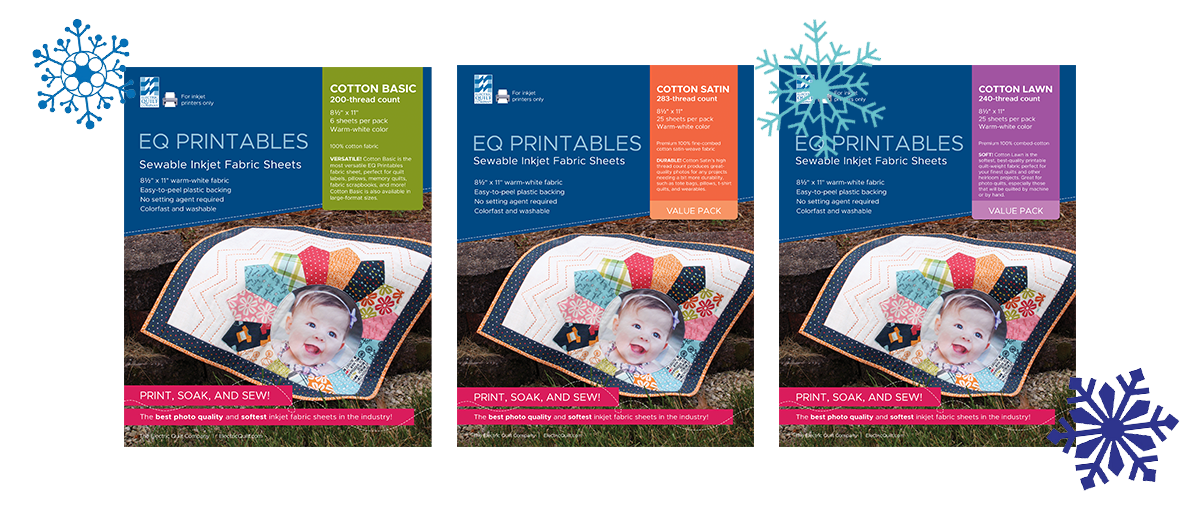 Capture holiday memories with printable fabric!