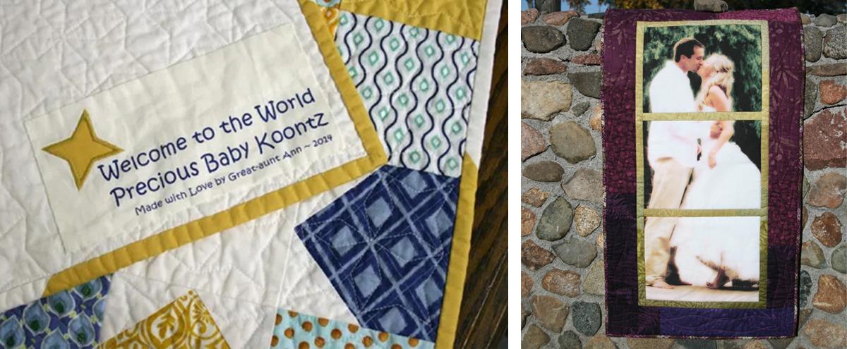 Printable fabric examples