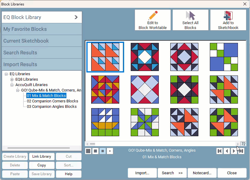 More blocks for your EQ8!