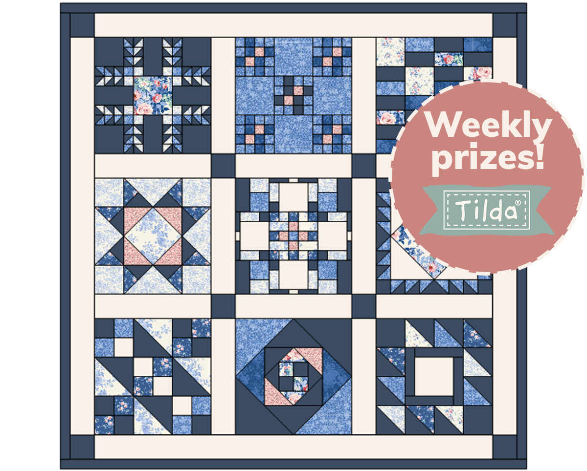 Quilt Journeys Sew Along Featuring Tilda
