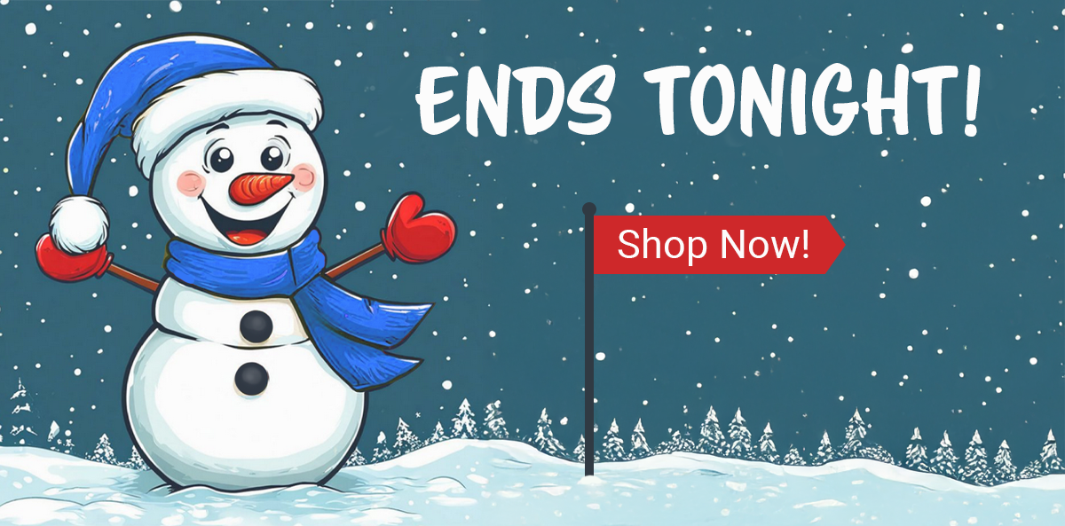 Snowman Spree ends tonight!